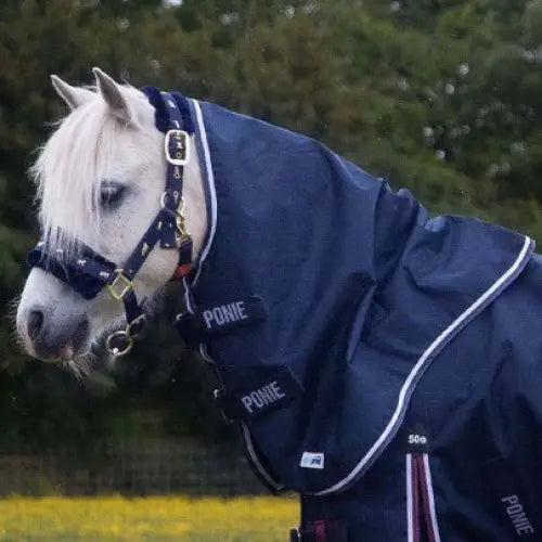 Gallop Ponie Duraproof Neck Cover 0g 5-Point XX Small Navy Neck Covers