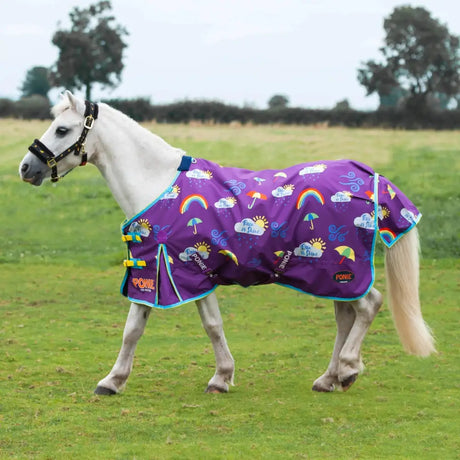 Gallop Ponie Rain or Shine Dual 50g Lightweight Turnout Rug 3'6 Turnout Rugs Barnstaple Equestrian Supplies