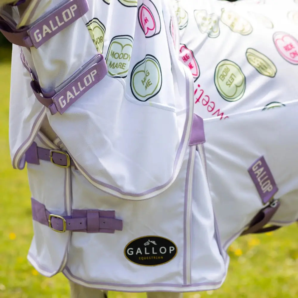 Gallop Ponie Sweet Treats Combo Fly Rug 3'6 Fly Rugs Barnstaple Equestrian Supplies