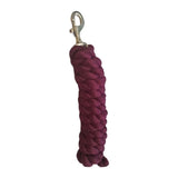 Gallop Premium Polycotton Lead Rope Black Lead Ropes