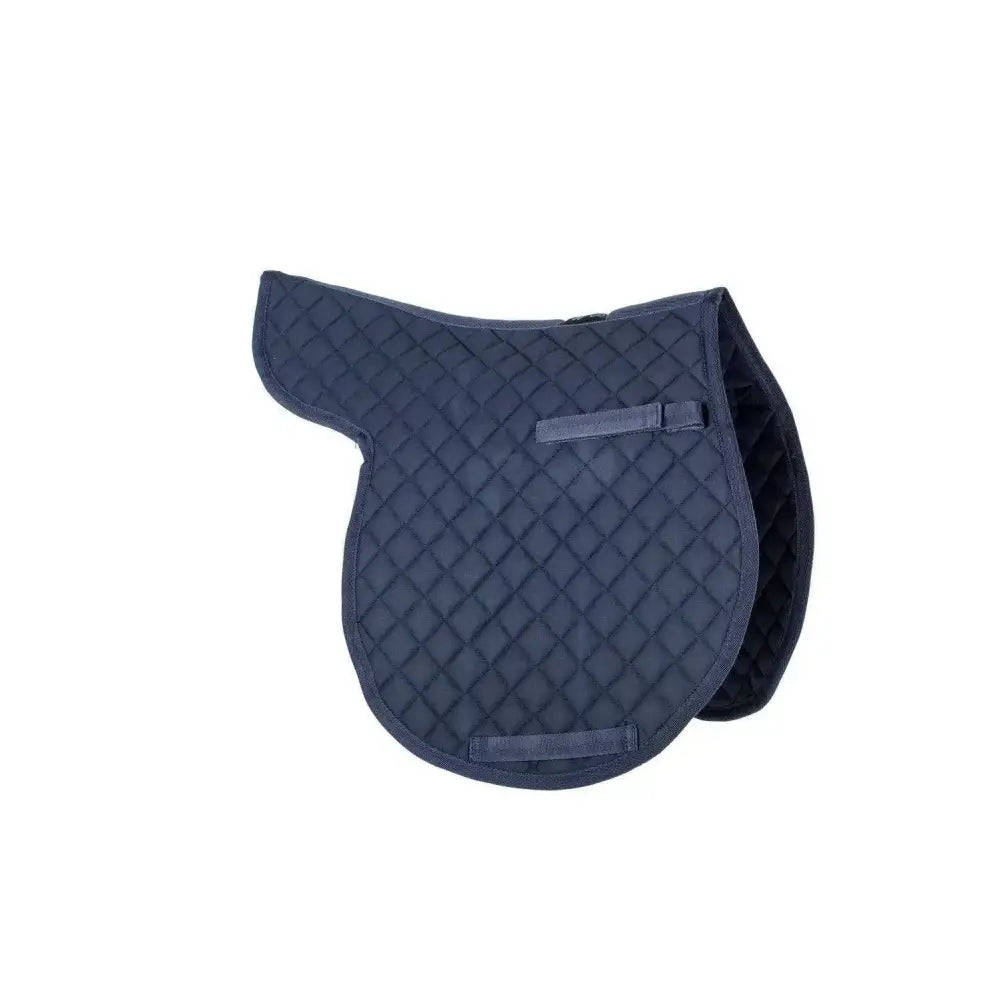 Gallop Quilted Numnah Navy Pony/Cob Numnahs Barnstaple Equestrian Supplies