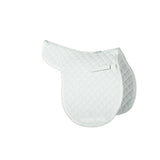 Gallop Quilted Numnah White Pony/Cob Gallop Equestrian Saddle Pads & Numnahs Barnstaple Equestrian Supplies