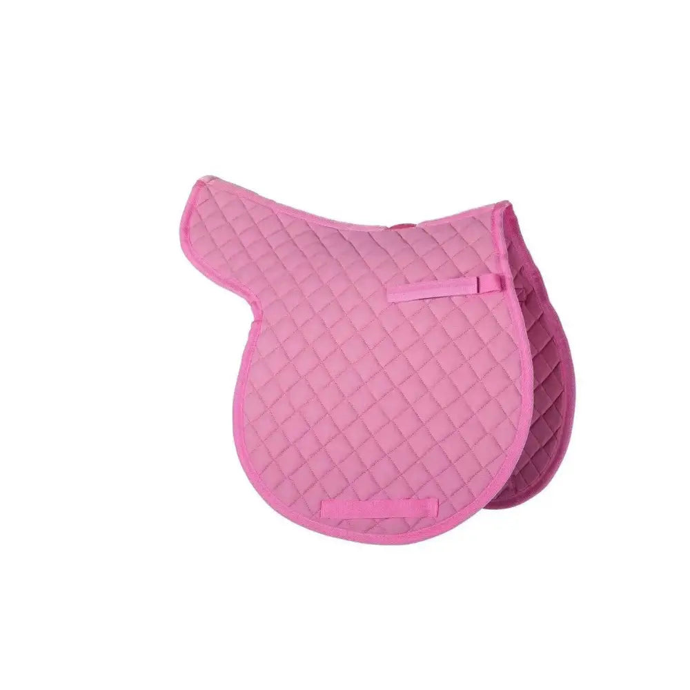 Gallop Quilted Numnah Pink Pony/Cob Numnahs Barnstaple Equestrian Supplies