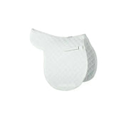 Gallop Quilted Numnah White Pony/Cob Numnahs