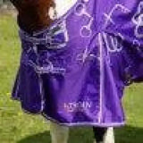 Gallop Trojan Bits of Luck 0g Lightweight Turnout Rugs Standard Neck 5'6" Turnout Rugs