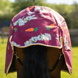 Gallop Trojan Bunnies And Carrots 50G Dual Rug & Neck Turnout Set 6'3" Turnout Rugs