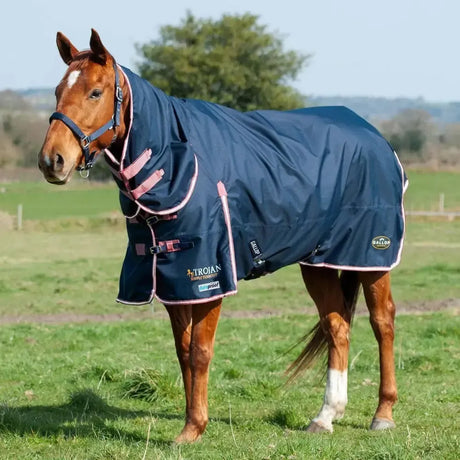 Gallop Trojan Duraproof 50G Turnout Combo Navy 5' 6" Turnout Rugs