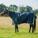 Gallop Trojan Duraproof Lightweight Turnout Combo Navy 5' 6" Navy Turnout Rugs