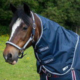 Gallop Trojan Duraproof Neck Cover 0g 5-Point Small Navy Neck Covers