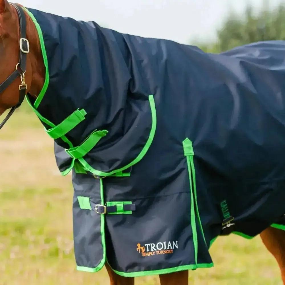 Gallop Trojan Lightweight 0g Combo Neck Turnout Rug 5'6" Turnout Rugs