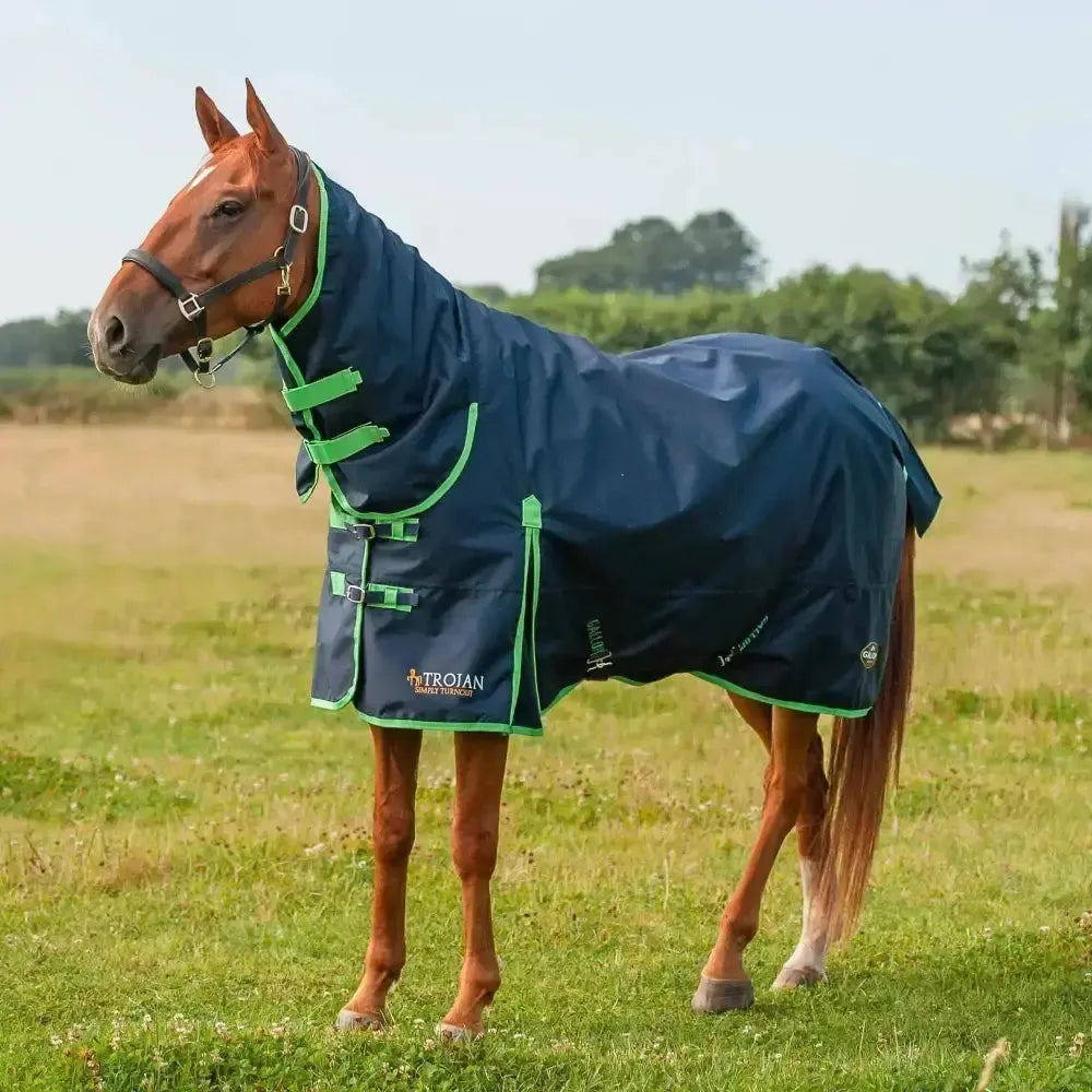 Gallop Trojan Lightweight 0g Combo Neck Turnout Rug 5'6" Turnout Rugs