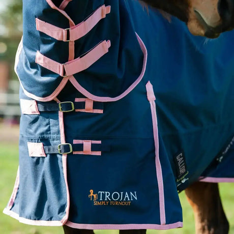 Gallop Trojan Lightweight 50g Combo Turnout Rug 5'6 Turnout Rugs Barnstaple Equestrian Supplies