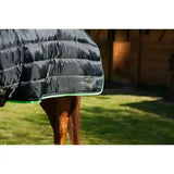 Gallop Trojan Stable Rug 300g Dual Heavy Weight Neck Set Black/Green 5'6" Stable Rugs