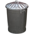 Galvanised Taper Dustbin & Lid Rodent Proof Feed Bin 90Litre Feed Bins