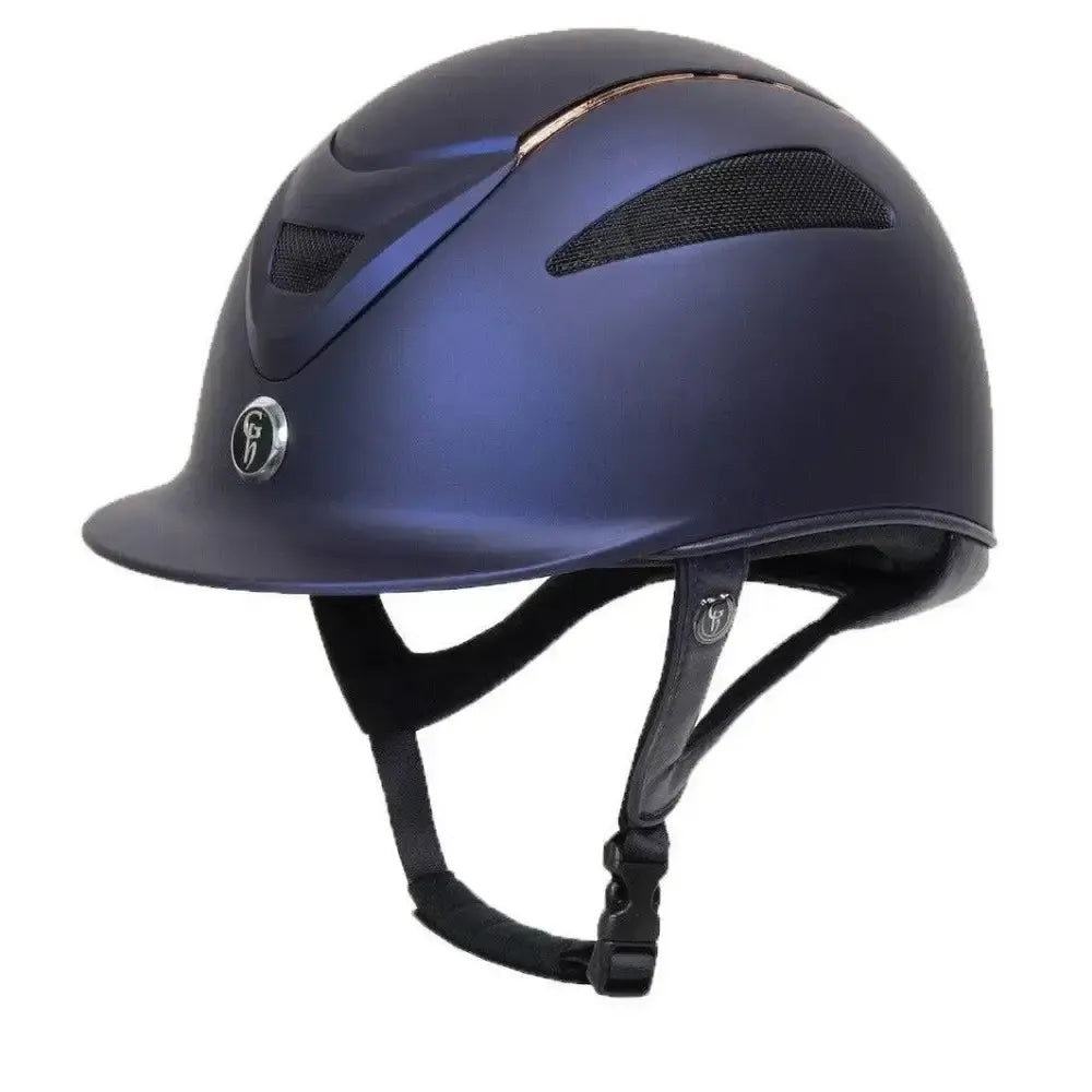 Gatehouse Conquest Mark II Rose Gold Limited Edition Navy 54cm Riding Hats