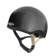 Black glossy gatehouse hs1 jockey skull riding helmet special edition with sleek skull design for riders