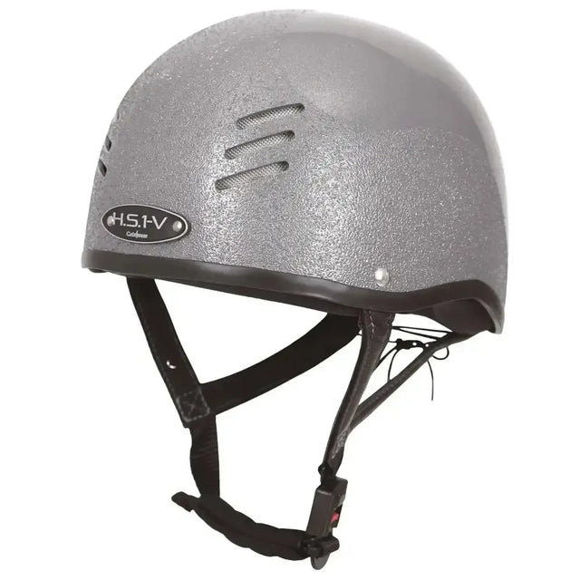 Gatehouse HS1-V Vented Jockey Skull Riding Helmets 53Cm (0 Or 6 1/2) Silver Horse Riding Helmet