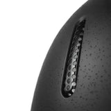 Black matte gatehouse r20 jockey skull black helmet with sleek perforated ventilation slot for cross country riding