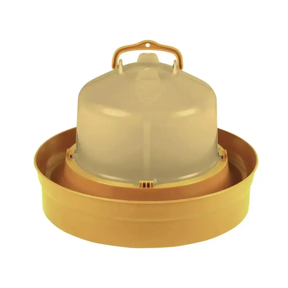 Gaun Chicken Drinker Deep Base Gold 5 Litre Gold 