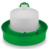 Gaun Chicken Drinker Deep Base Green 5 Litre Green Poultry Drinkers