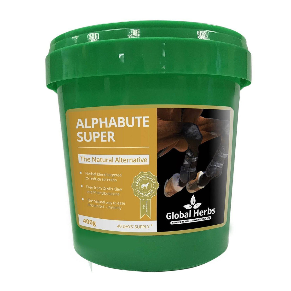 Global Herbs Alphabute Super Horse Supplement Horse Supplements 1 Kg Barnstaple Equestrian Supplies