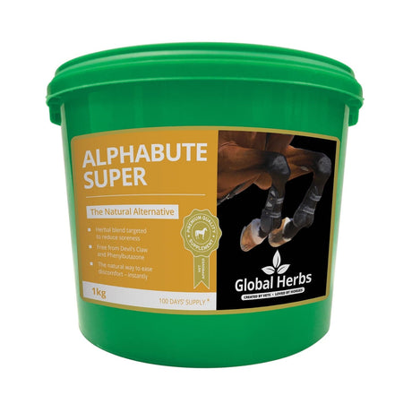Global Herbs Alphabute Super Horse Supplement Horse Supplements 400 Gm Barnstaple Equestrian Supplies
