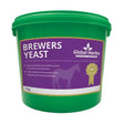 Green plastic bucket of global herbs brewers yeast 1kg with naturally occurring yeast for brewers yeast horse use