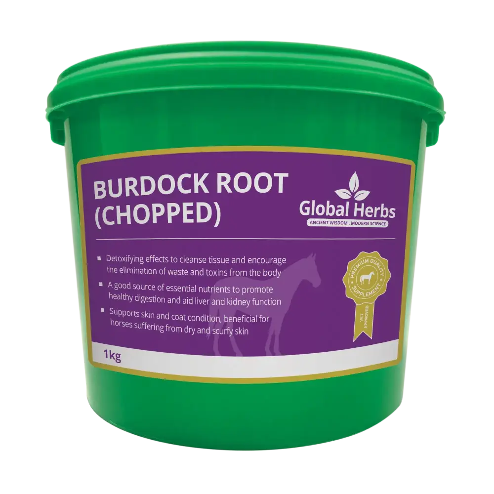 Global Herbs Burdock Root 1Kg  Barnstaple Equestrian Supplies