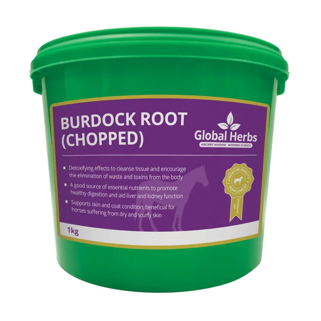 Global Herbs Burdock Root 1Kg  Barnstaple Equestrian Supplies