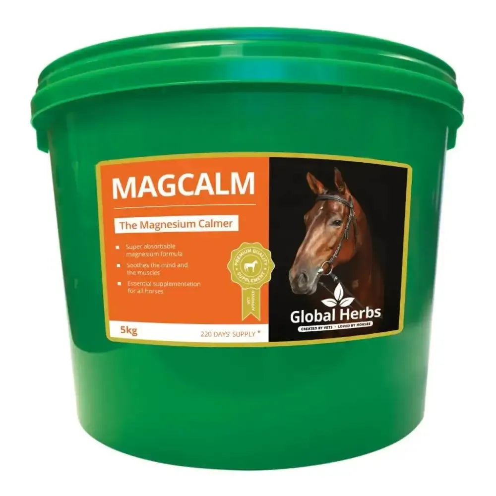 Global Herbs Magcalm 5kg Calmers For Horses
