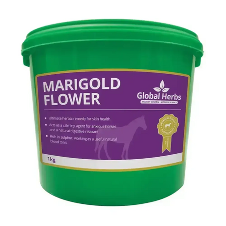 Global Herbs Marigold Flower 1kg Horse Supplements