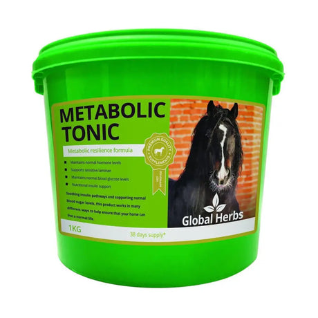 Global Herbs Metabolic 1Kg horse hormone supplements Barnstaple Equestrian Supplies