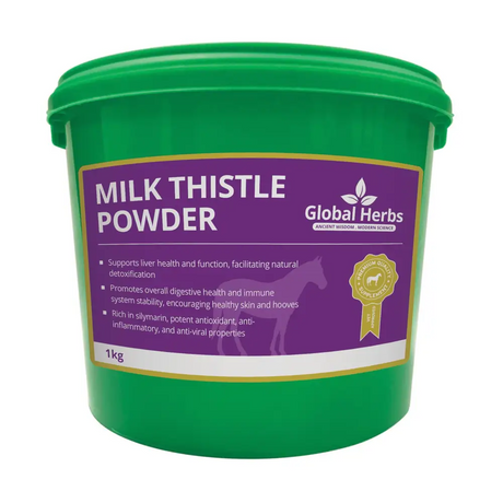 Global Herbs Milk Thistle Powder - 1 Kg