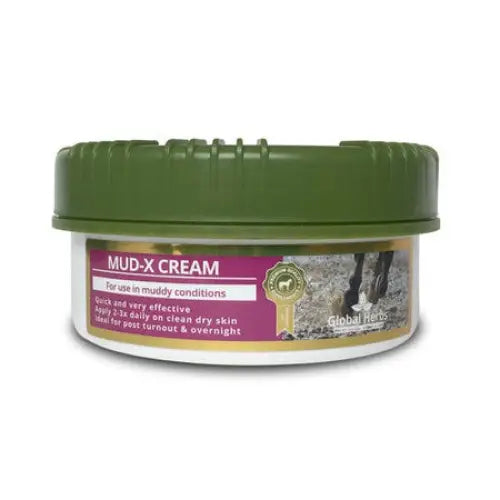 Global Herbs Mud X Cream 200g  Barnstaple Equestrian Supplies