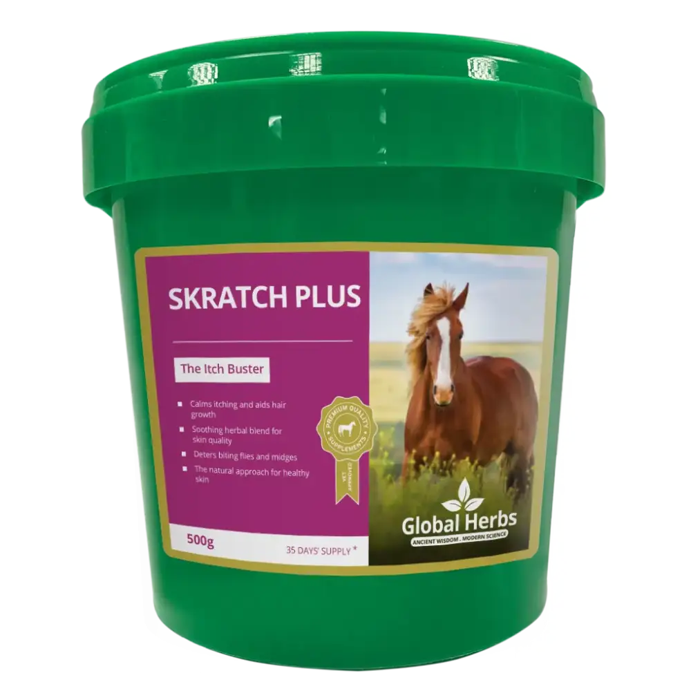 Global Herbs SkratchPlus 5kg Horse Supplements Barnstaple Equestrian Supplies