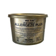 Gold label allergeze plus 600g horse vitamins in a gold container with metallic lid featuring natural combination formula