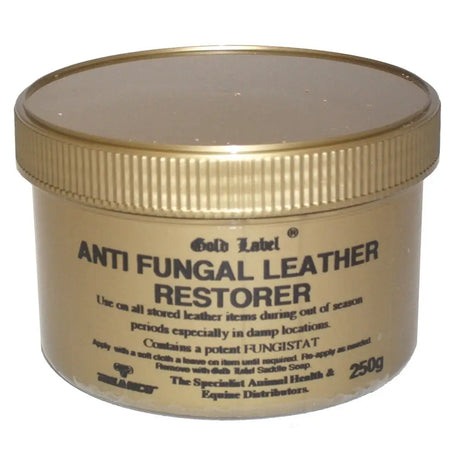 Gold Label Anti Fungal Leather Restorer Leather Dressings Barnstaple Equestrian Supplies