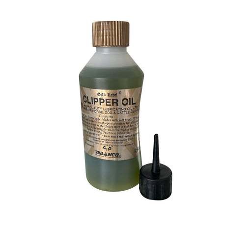 Gold Label Clipper Oil  Barnstaple Equestrian Supplies