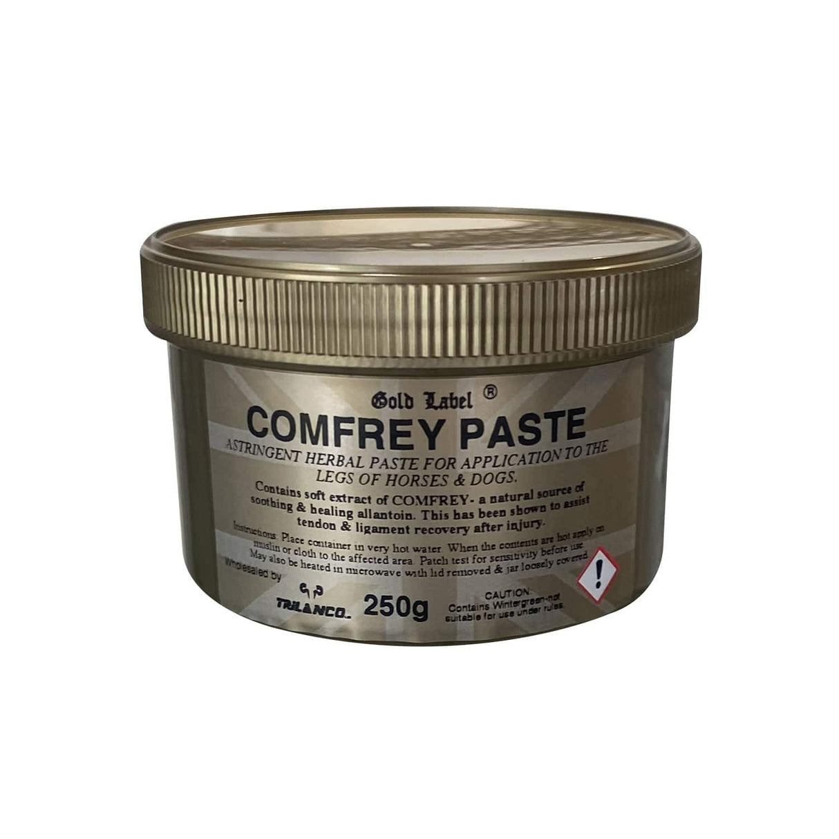 Gold Label Comfrey Paste Veterinary Barnstaple Equestrian Supplies