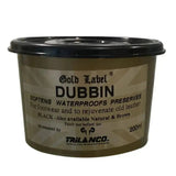 Gold Label Dubbin Leather Care Black 200g Tack Care Barnstaple Equestrian Supplies