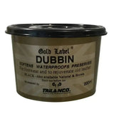 Gold Label Dubbin Leather Care Black 200g Tack Care