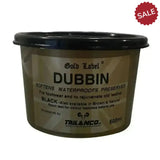 Gold Label Dubbin Leather Care Black 500g Tack Care