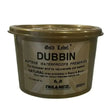 Gold label dubbin in a 500ml container with gold lid for dubbin leather care softening waterproof protection
