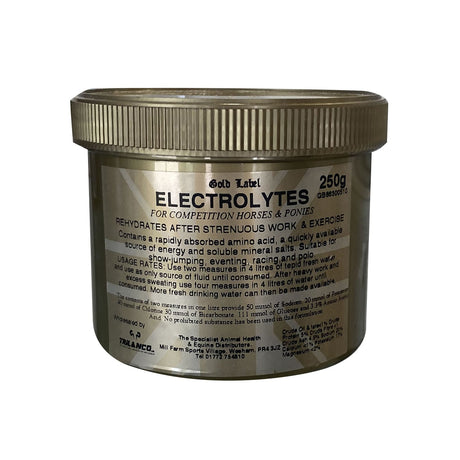 Gold Label Electrolytes  Barnstaple Equestrian Supplies
