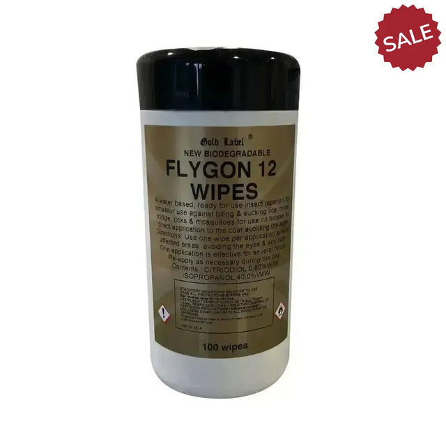 Gold Label Flygon 12 Wipes Fly Wipes
