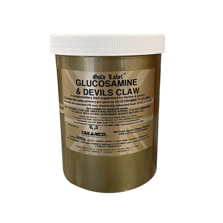 Gold Label Glucosamine & Devils Claw Horse Vitamins & Supplements Barnstaple Equestrian Supplies