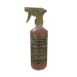 Gold label glycerin leather and saddle soap liquid in a 500ml translucent bottle with beige spray nozzle for easy apply liquid saddle use