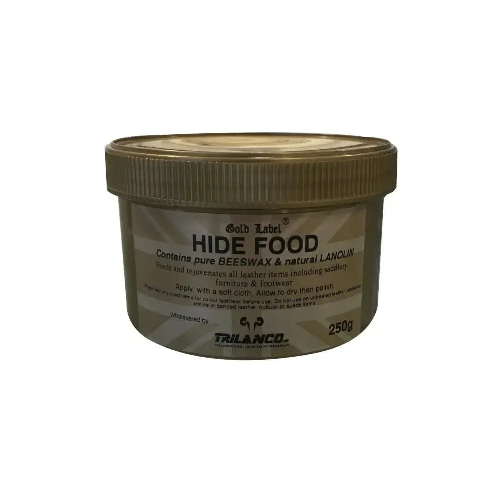 Gold Label Hide Food 250g Leather Care