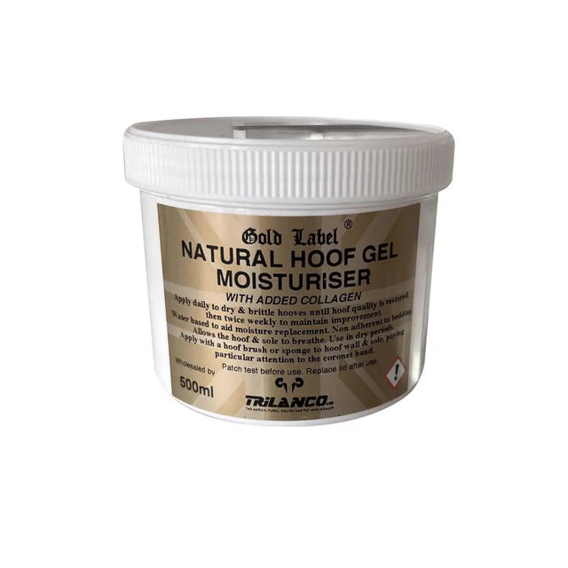 Gold Label Hoof Gel Moisturiser Hoof Dressings Barnstaple Equestrian Supplies