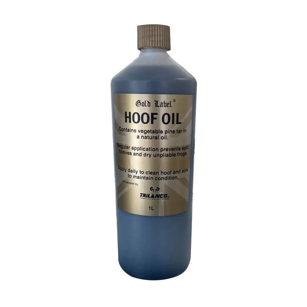 Gold Label Hoof Oil 500ml Hoof Oil Barnstaple Equestrian Supplies